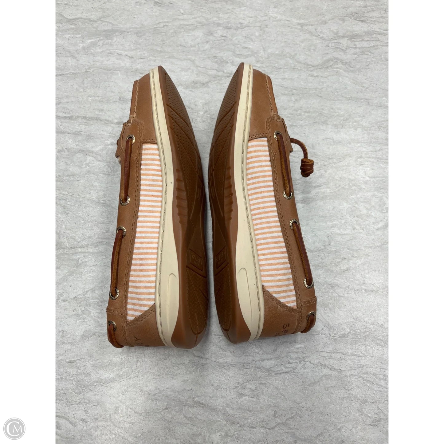 Shoes Flats By Sperry In Tan, Size: 7.5