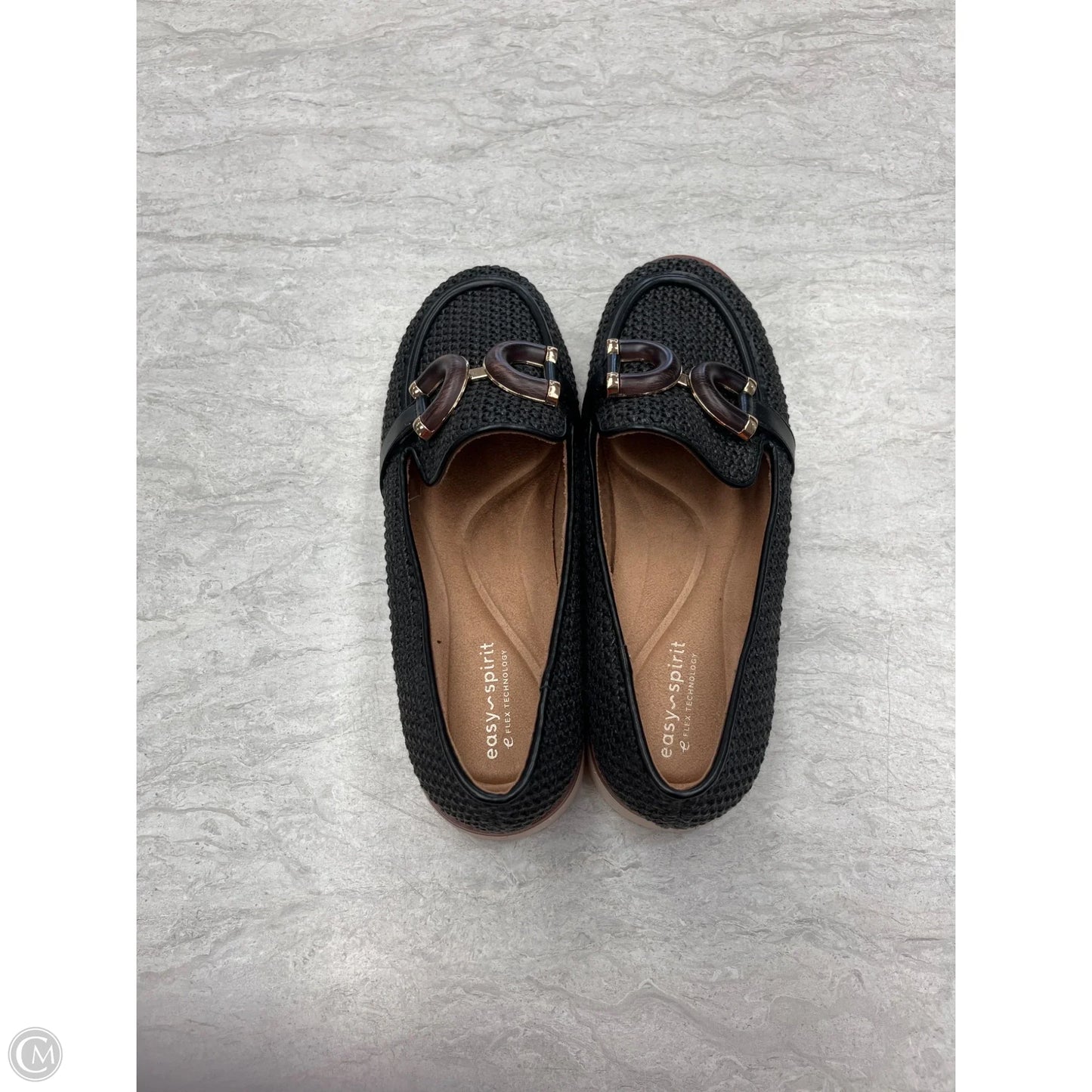 Shoes Flats By Easy Spirit In Black, Size: 7.5