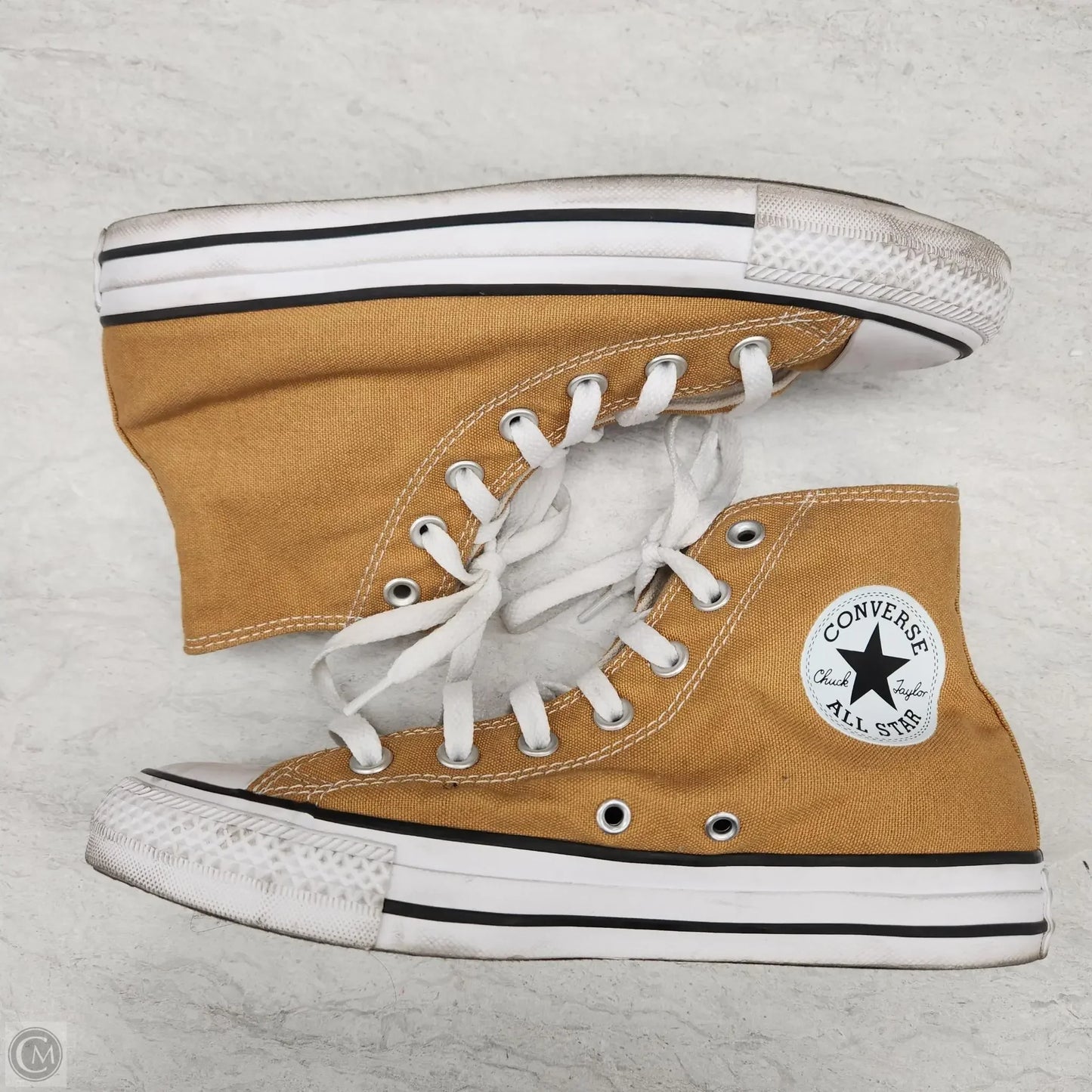 Shoes Sneakers By Converse In Yellow, Size: 7