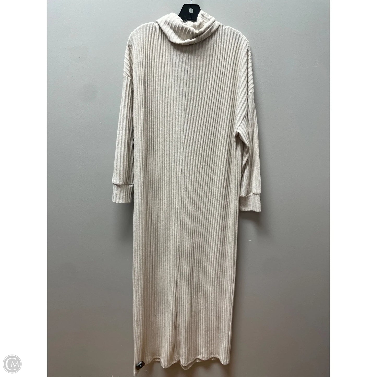 Dress Casual Maxi By Asos In Tan, Size: Medium