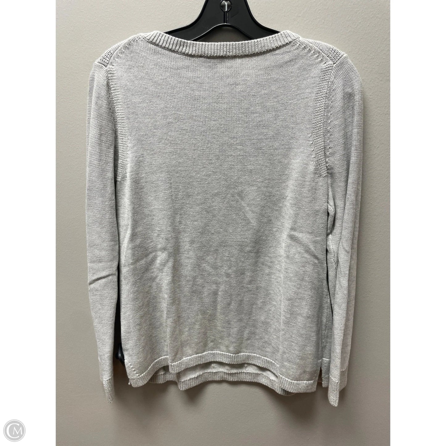 Sweater By Talbots In Grey, Size: S