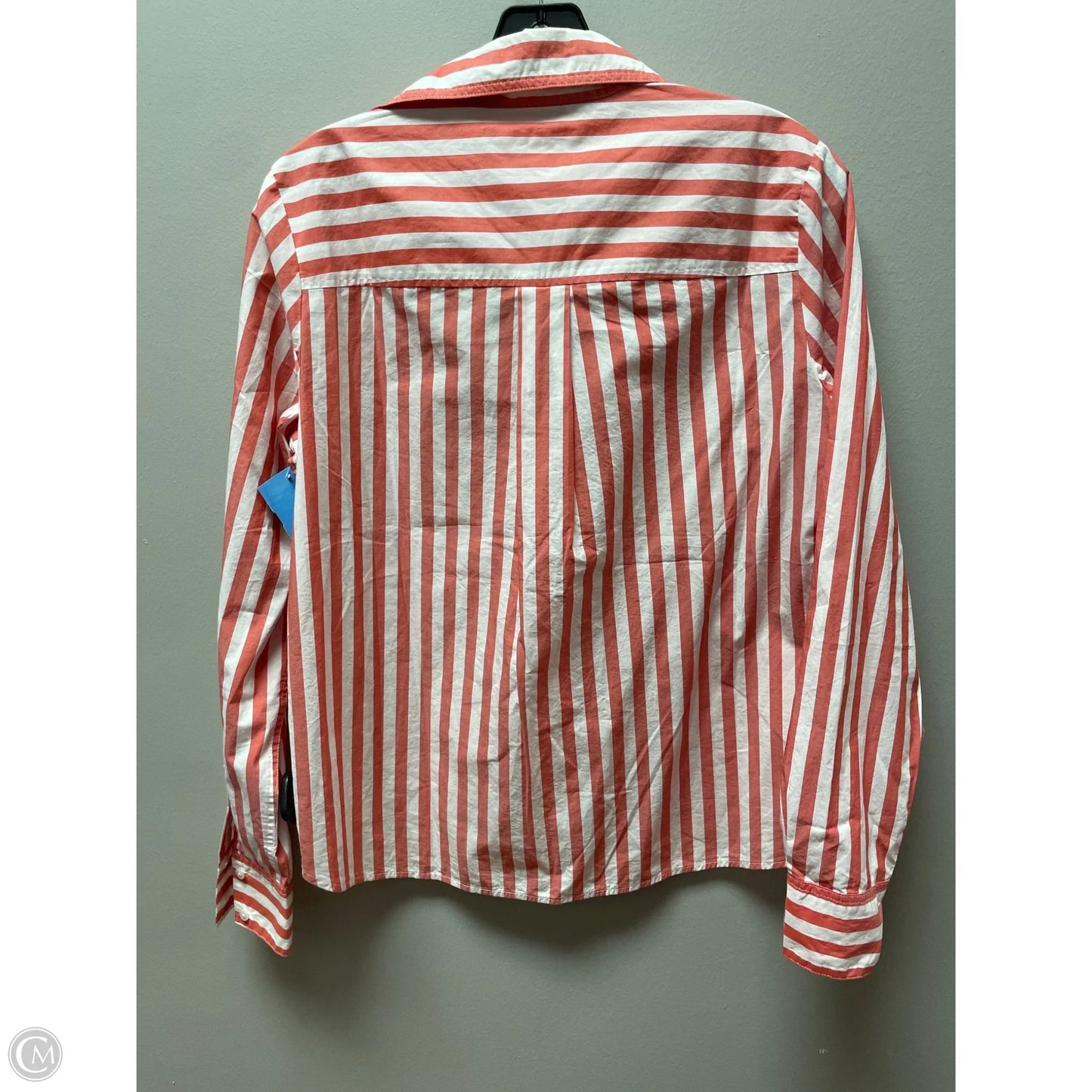 Top Long Sleeve By Boden In Striped Pattern, Size: S