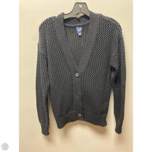 Sweater Cardigan By Gap In Black, Size: Xs