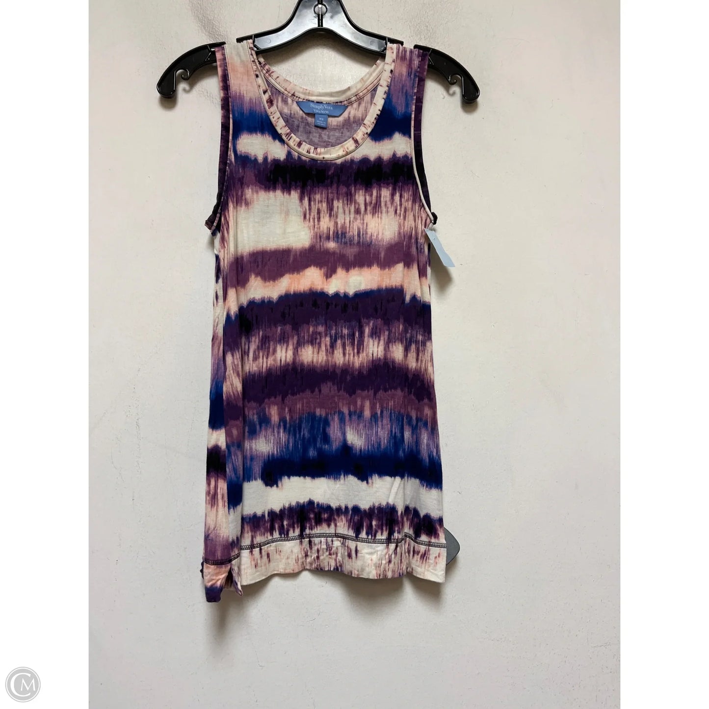 Tank Top By Simply Vera In Multi-colored, Size: Xs
