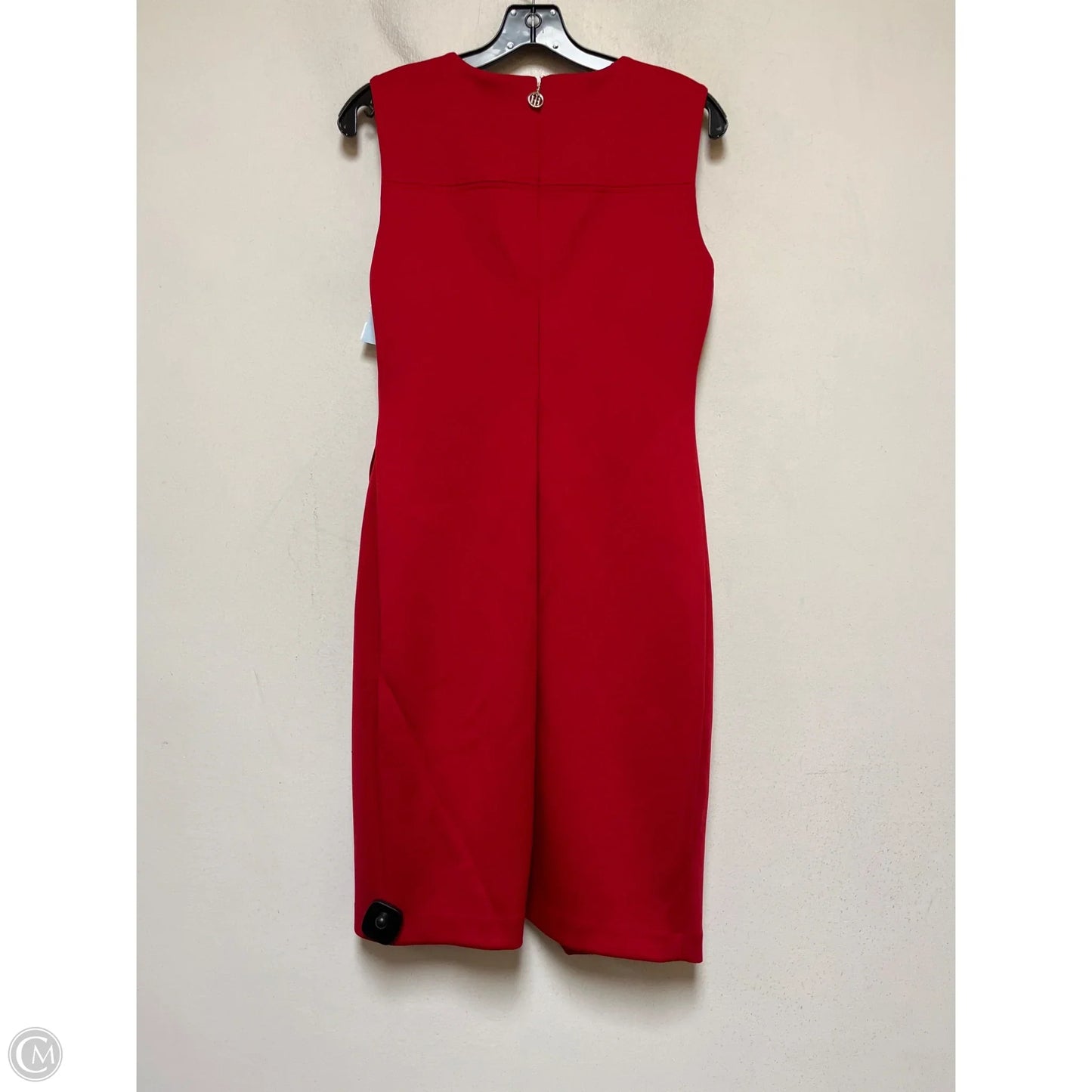 Dress Casual Midi By Tommy Hilfiger In Red, Size: M