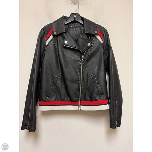 Jacket Moto By Inc In Black, Size: S
