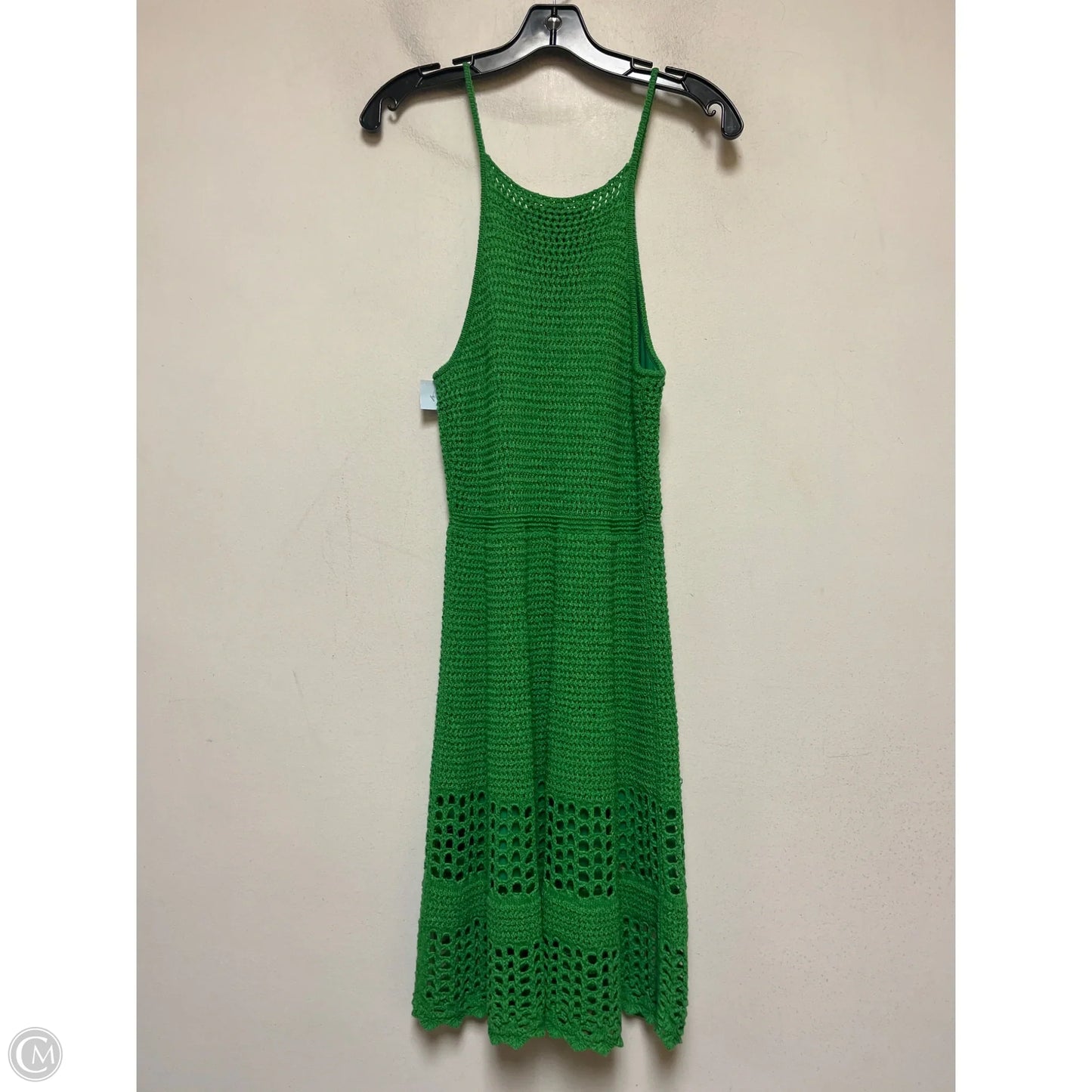 Dress Casual Midi By Bcbgmaxazria In Green, Size: S