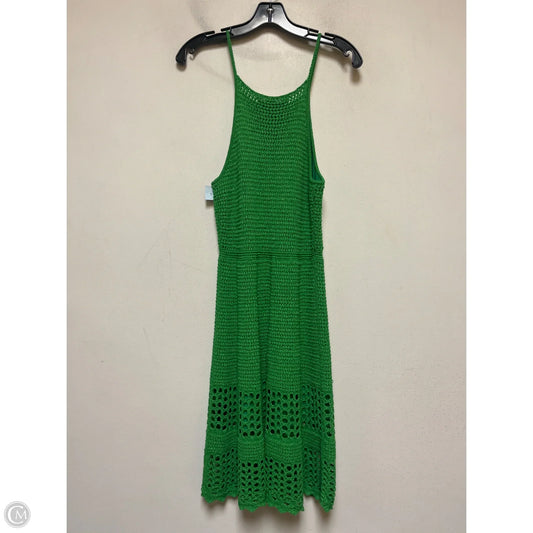 Dress Casual Midi By Bcbgmaxazria In Green, Size: S