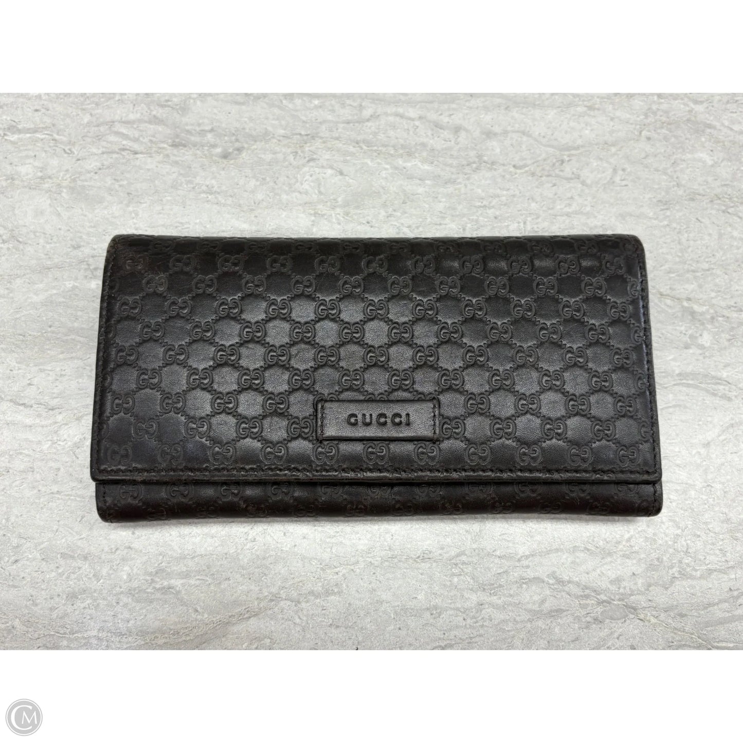 Wallet Luxury Designer By Gucci, Size: Large