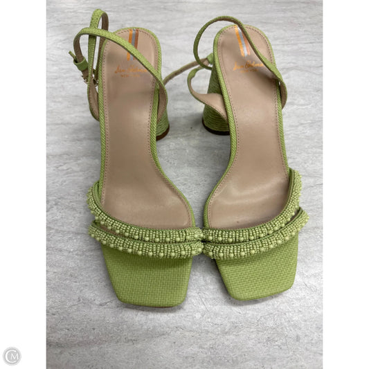 Sandals Heels Block By Sam Edelman In Green, Size: 9
