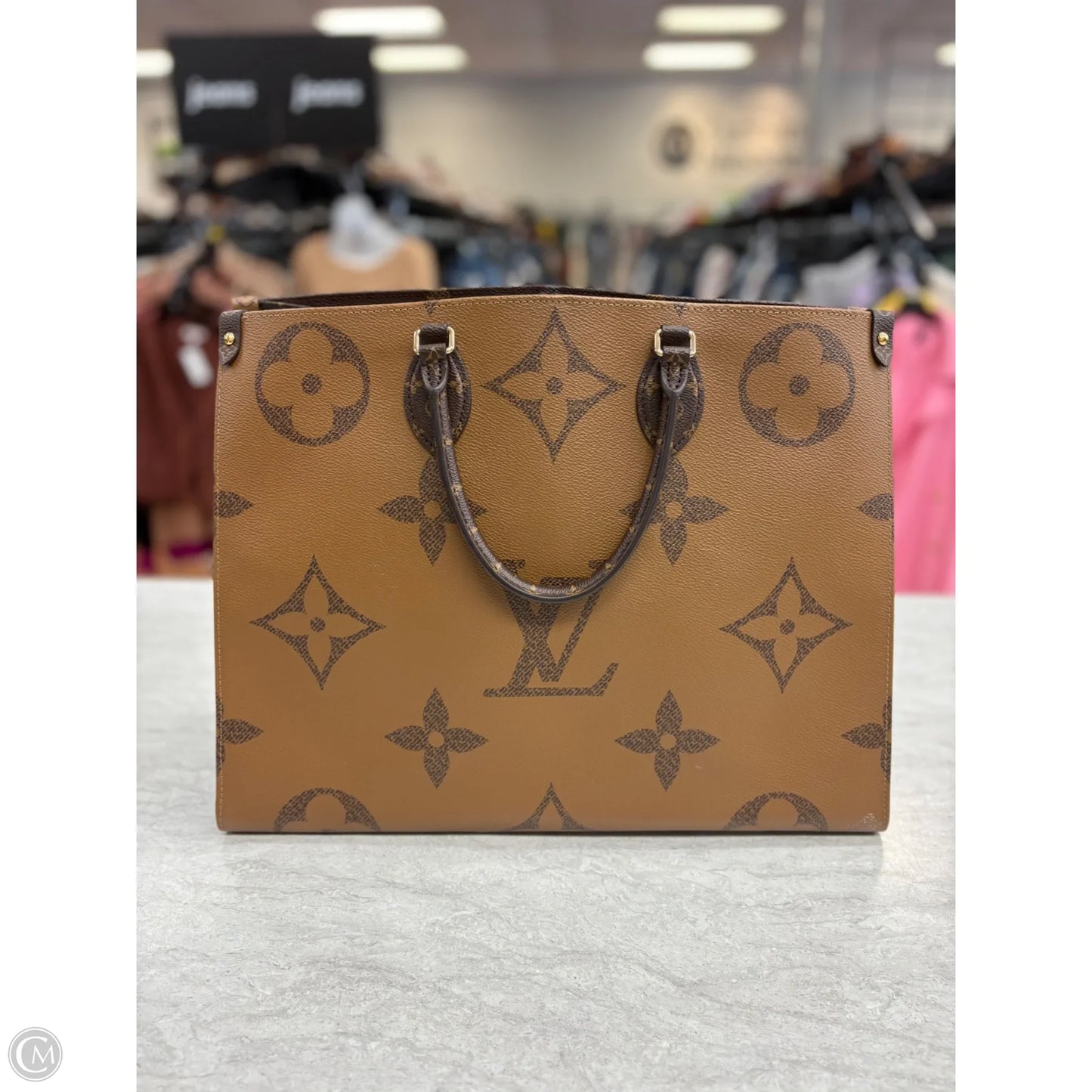 Tote Luxury Designer By Louis Vuitton, Size: Large