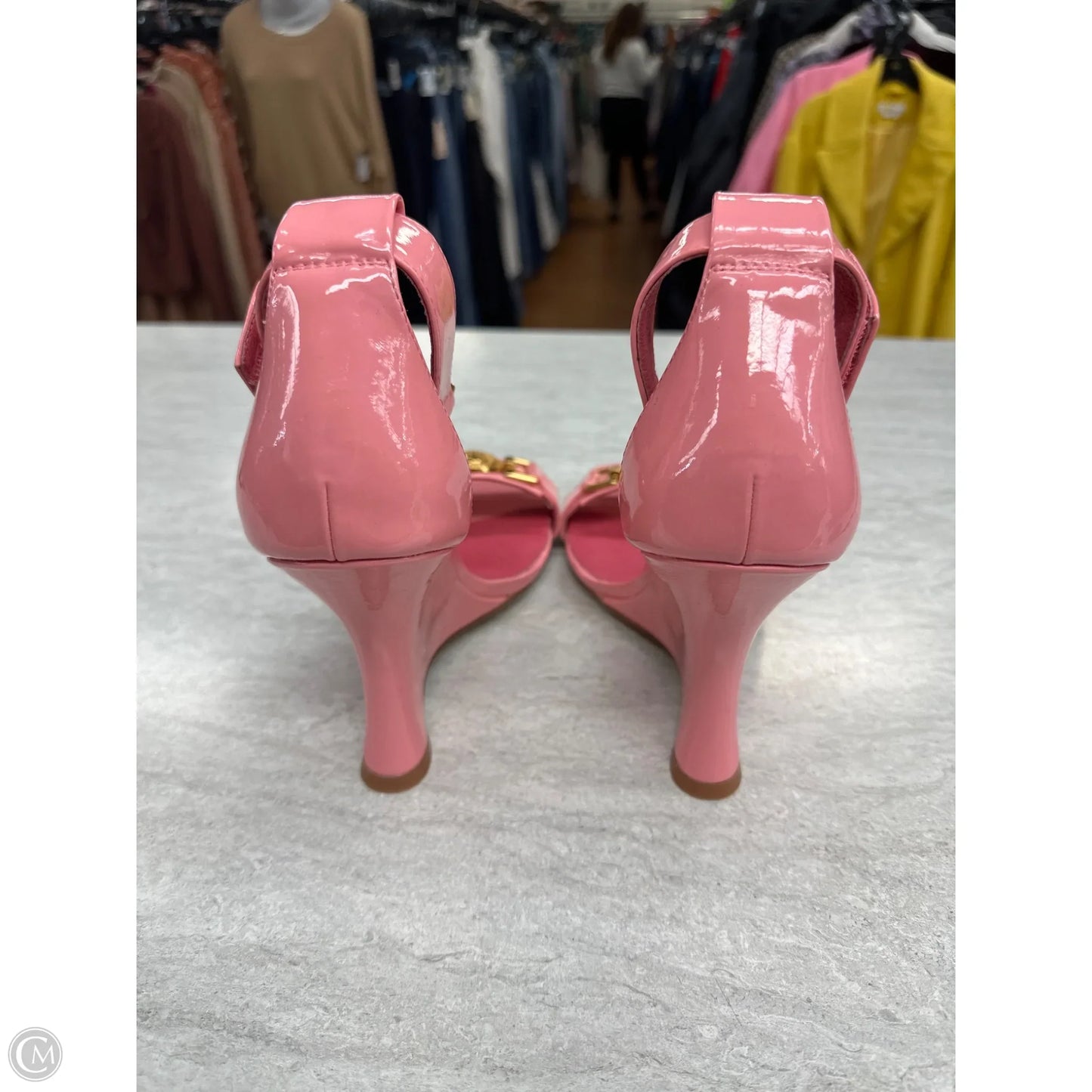 Sandals Heels Wedge By Jeffrey Campbell In Pink, Size: 11