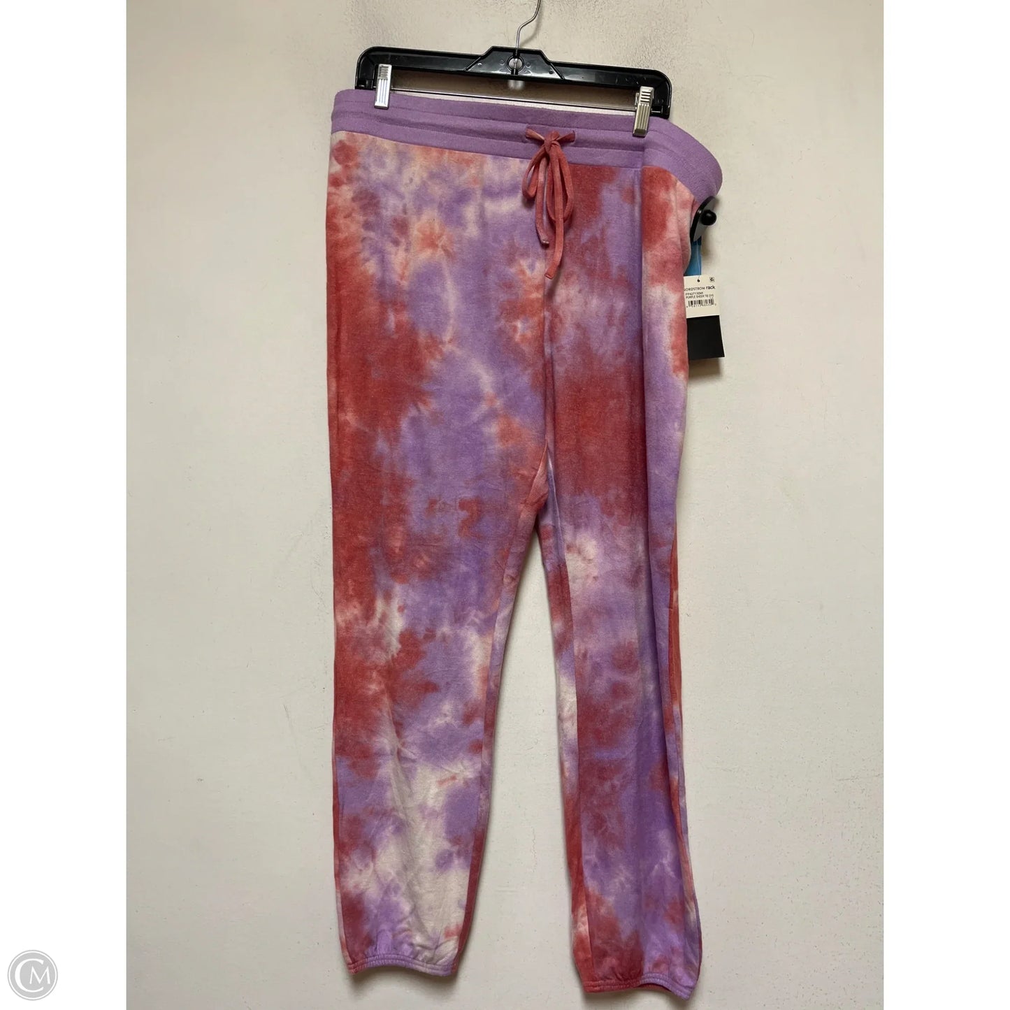 Pajama Pants By Free Press In Tie Dye Print, Size: 16