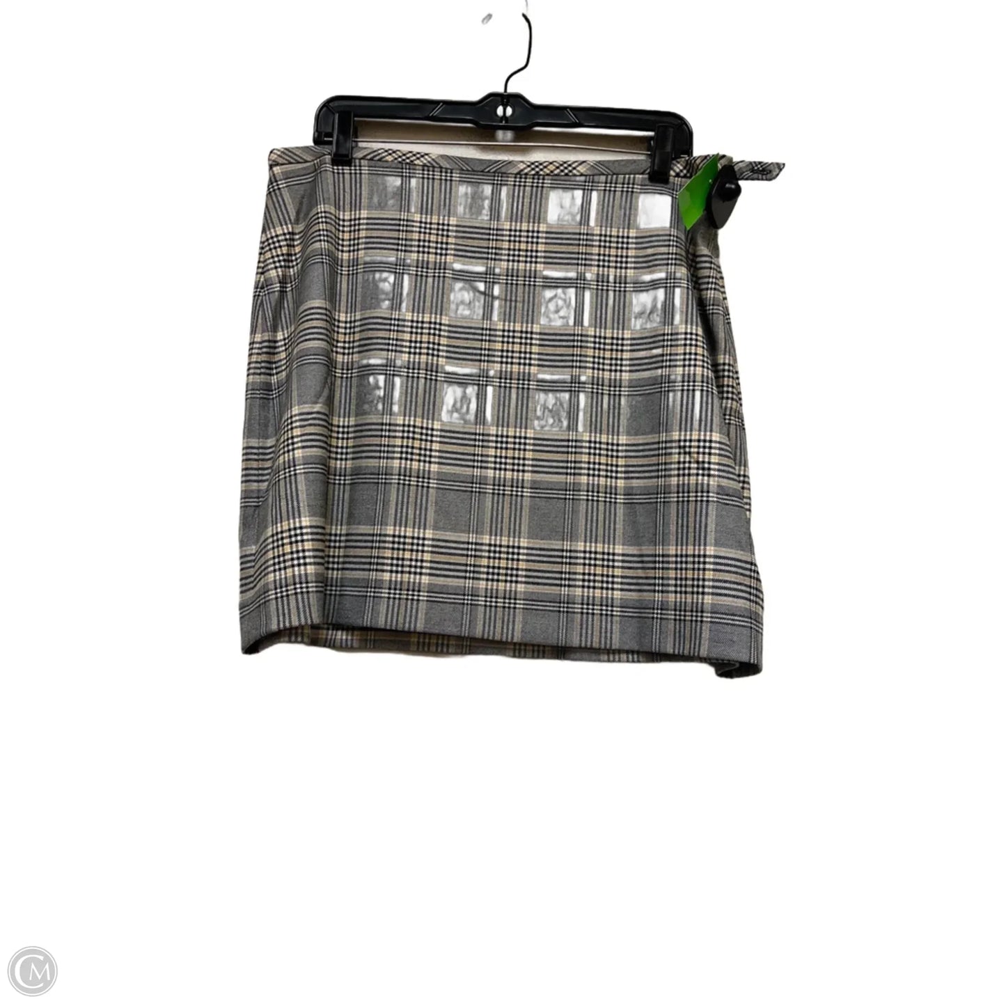 Skirt Mini & Short By Banana Republic In Plaid Pattern, Size: 14