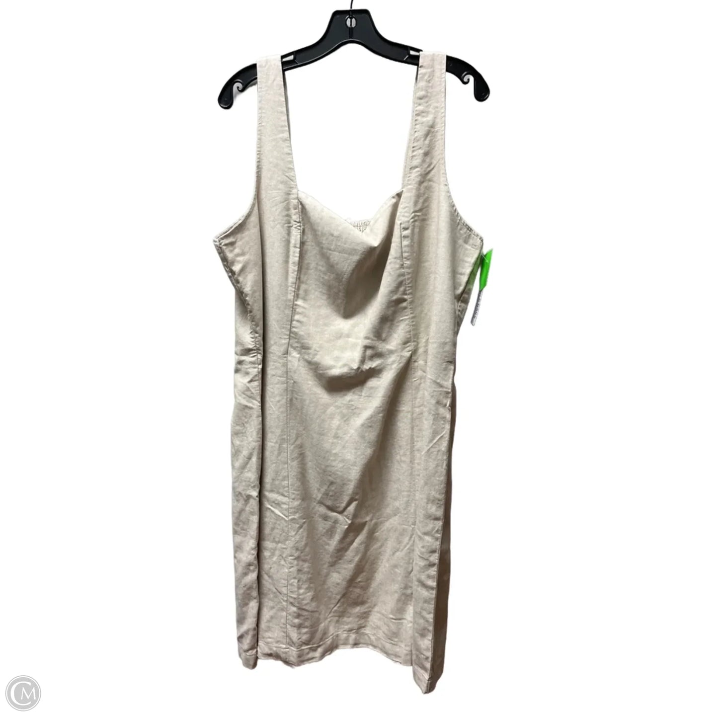 Dress Casual Short By Old Navy In Tan, Size: Xxl