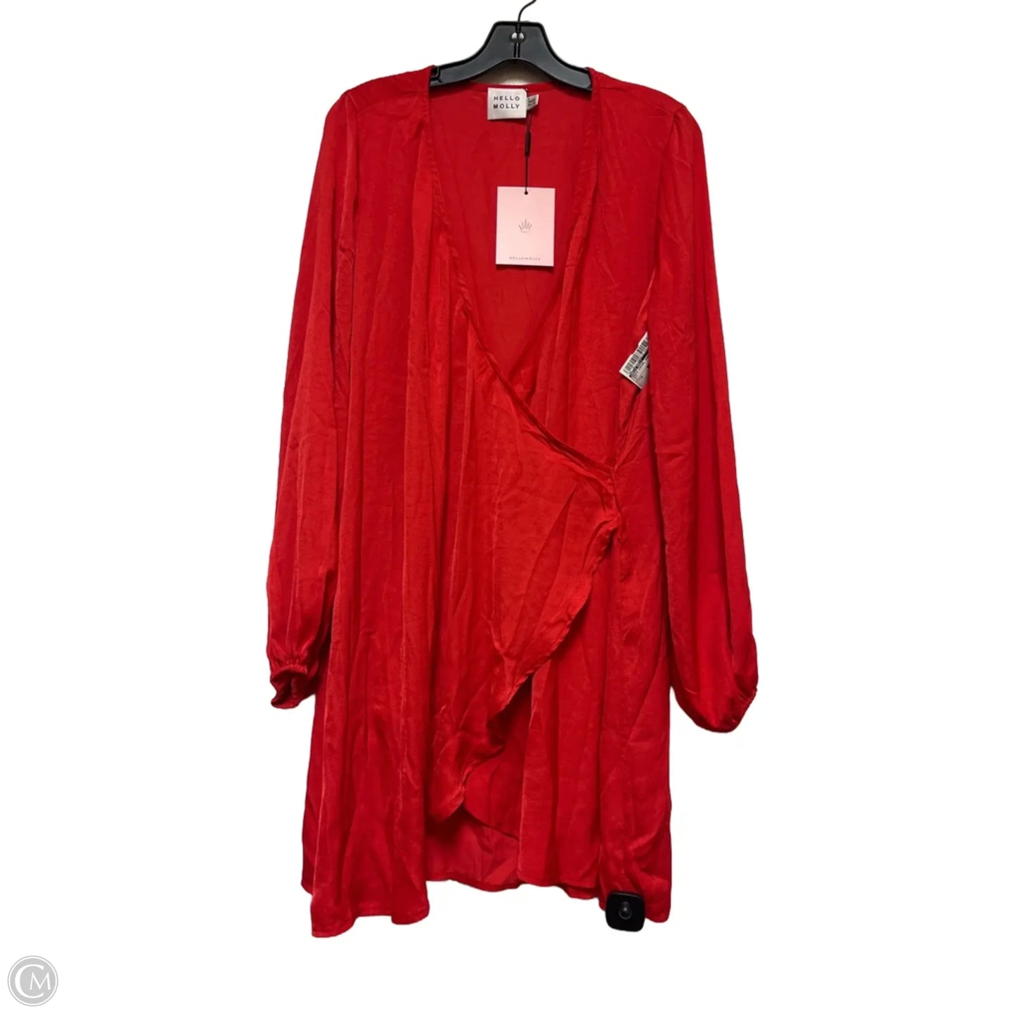 Dress Casual Short By Hello Molly In Red, Size: M