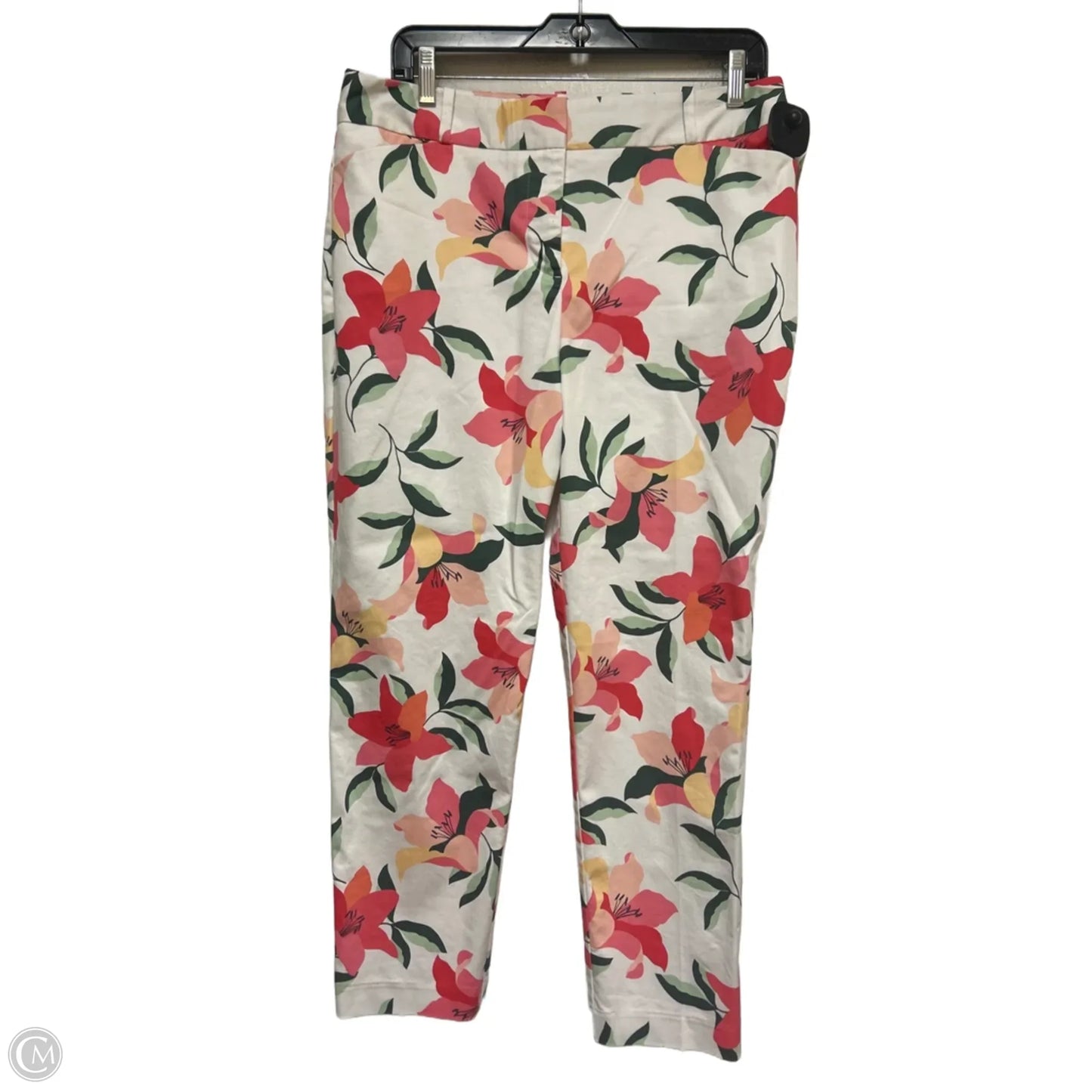 Pants Other By Liz Claiborne In Floral Print, Size: 10