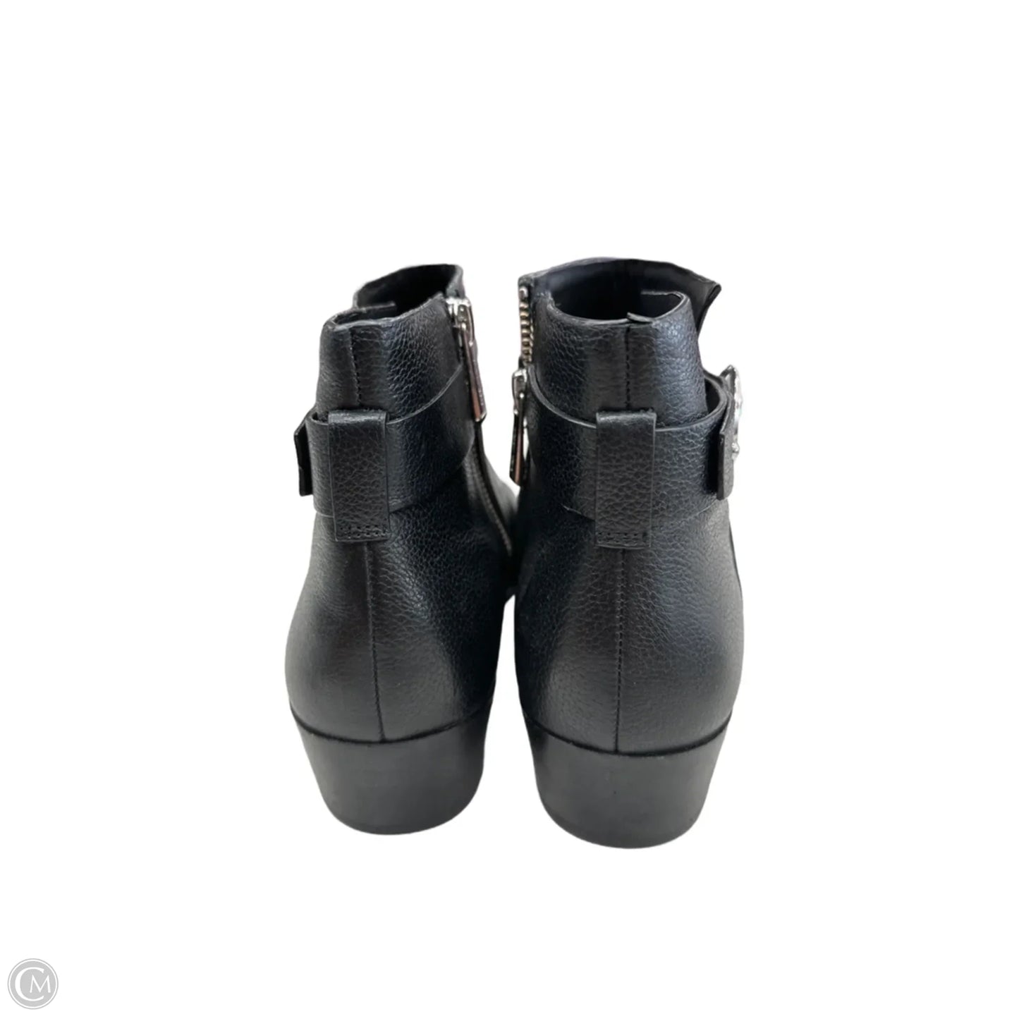 Boots Ankle Flats By Michael By Michael Kors In Black, Size: 9