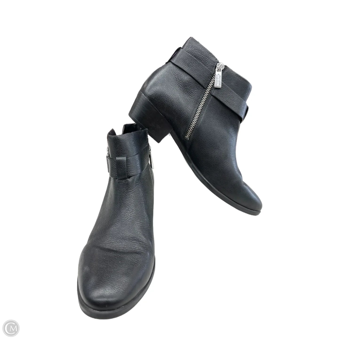 Boots Ankle Flats By Michael By Michael Kors In Black, Size: 9
