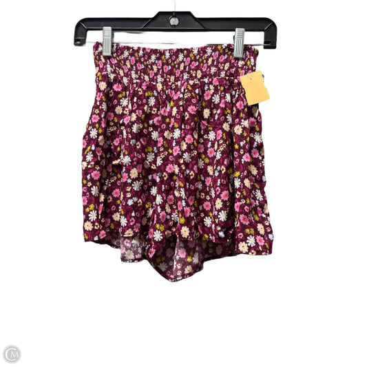 Shorts By Pink In Floral Print, Size: 6