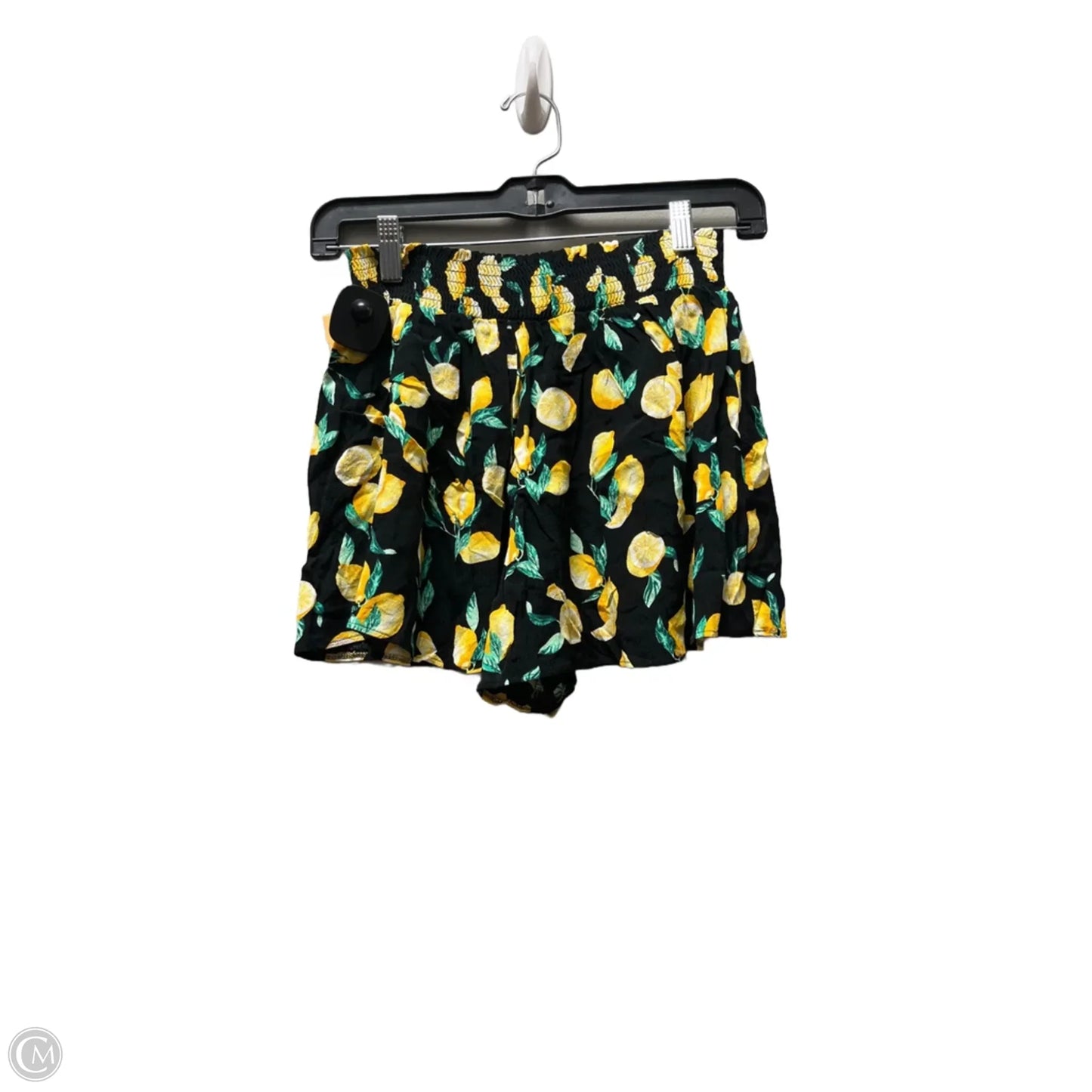Shorts By Pink In Black & Yellow, Size: 6