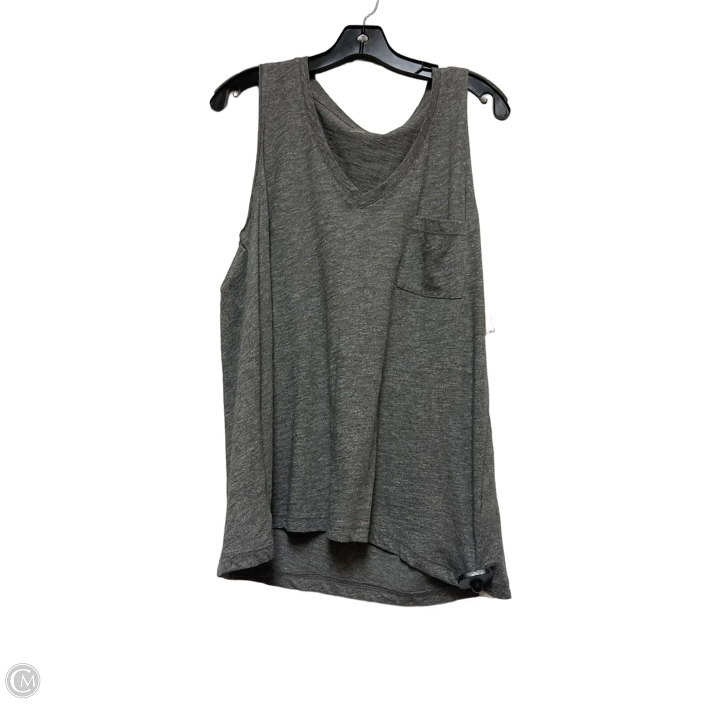 Tank Top By Madewell In Grey, Size: Xl