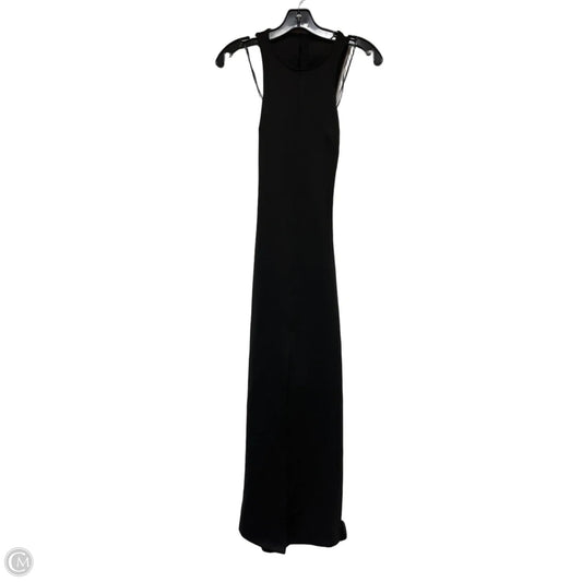 Dress Casual Maxi By Zara In Black, Size: Xs