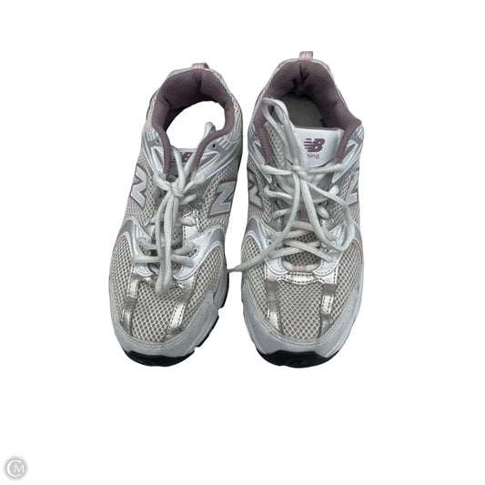 Shoes Athletic By New Balance In Grey & Pink, Size: 9