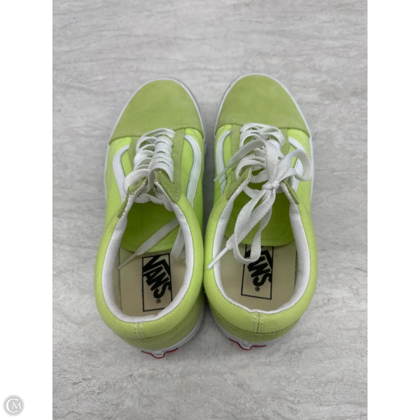 Shoes Sneakers By Vans In Green, Size: 10.5
