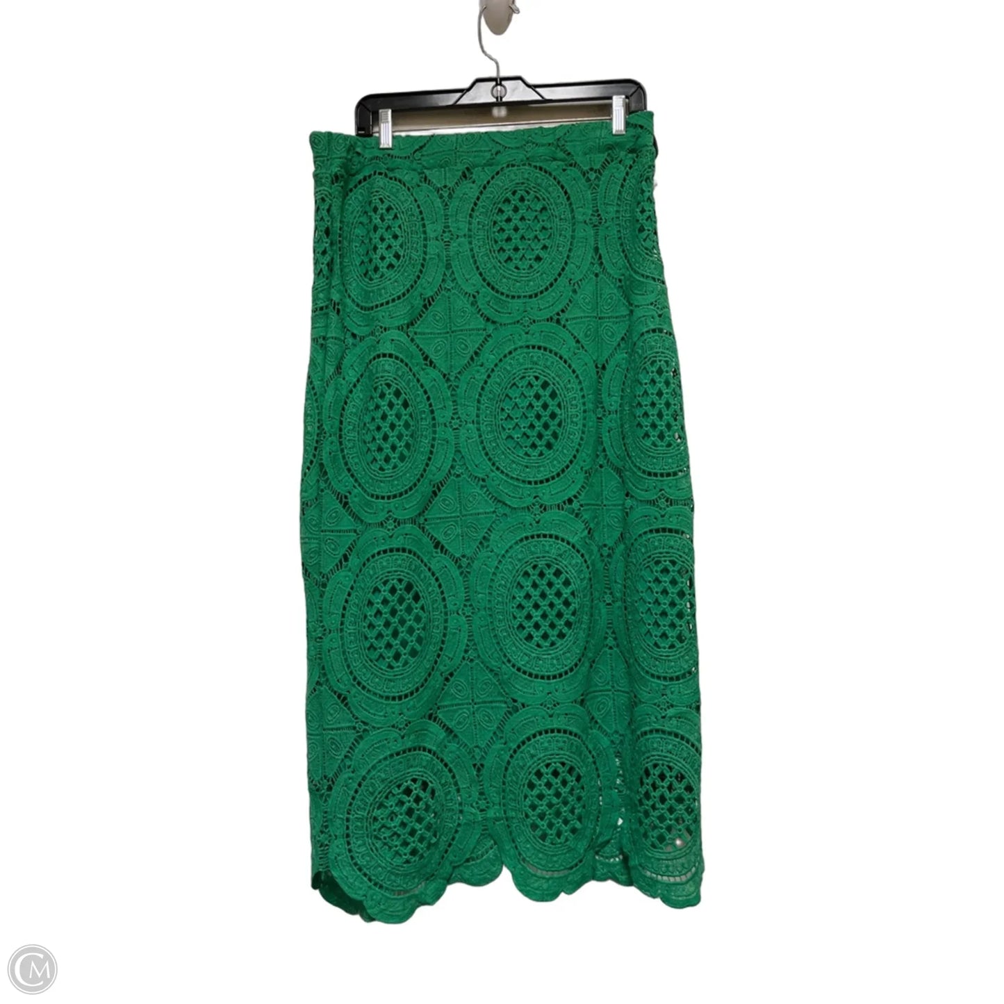 Skirt Maxi By Ultra Pink In Green, Size: 12