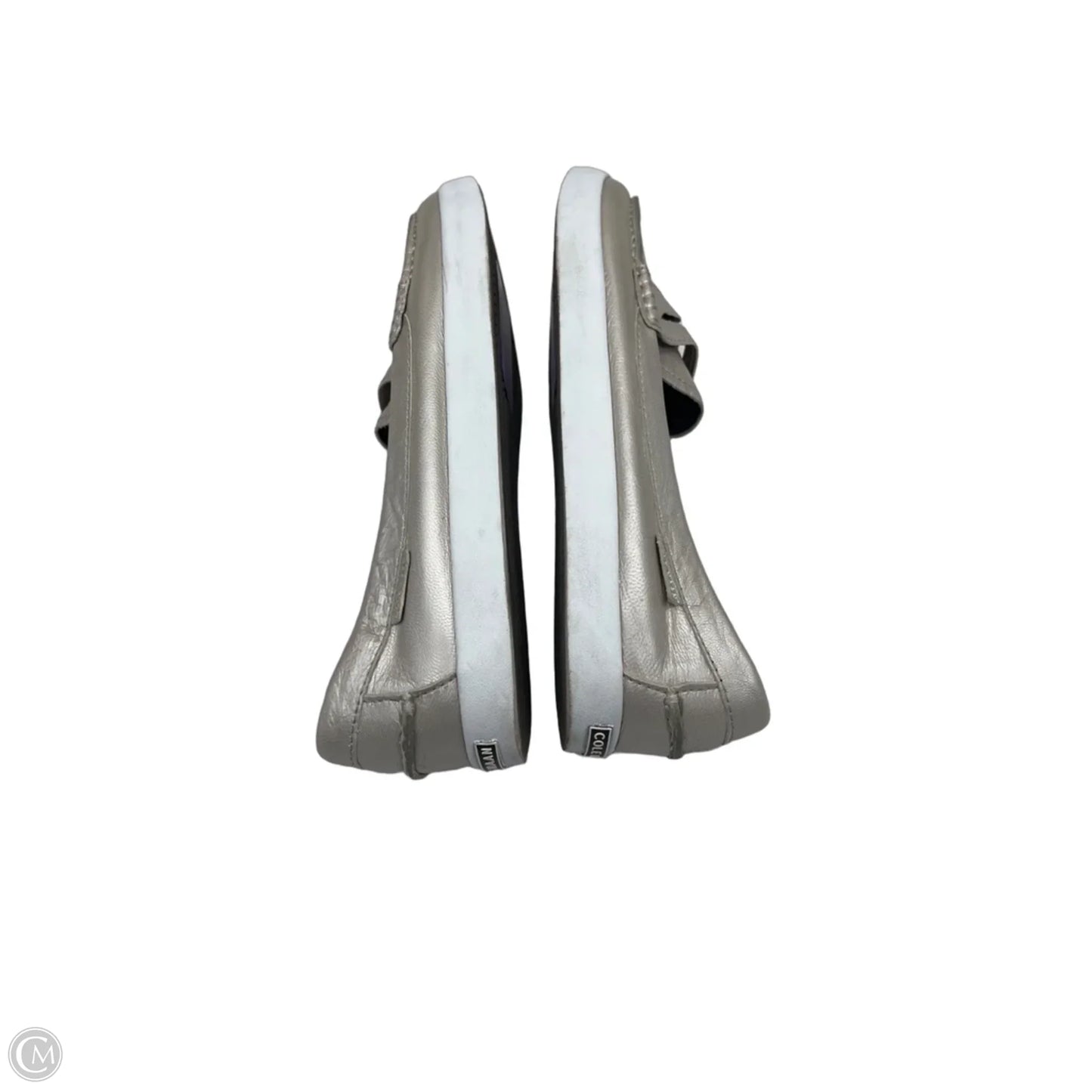 Shoes Flats By Cole-haan In Silver, Size: 9