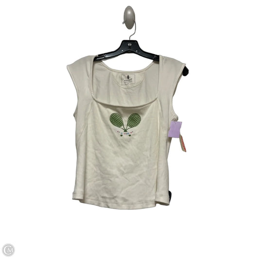 Top Sleeveless By Free People In Cream, Size: S