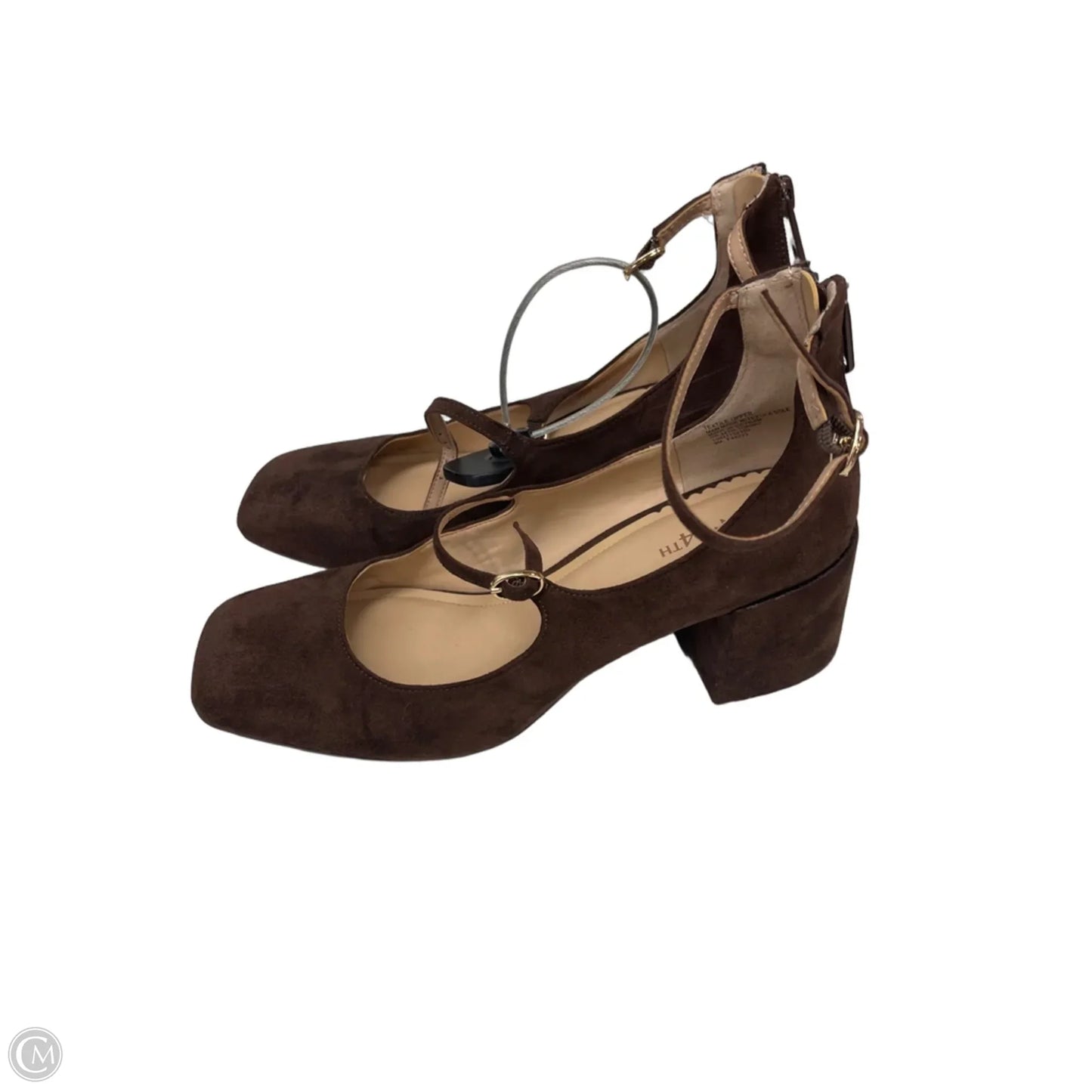 Shoes Heels Block By On 34th In Brown, Size: 9