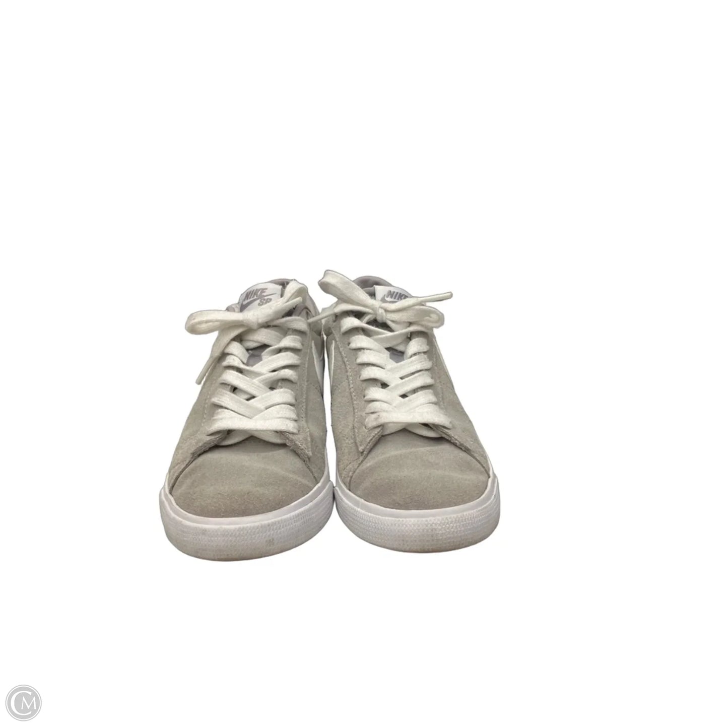 Shoes Sneakers By Nike In Grey, Size: 5.5