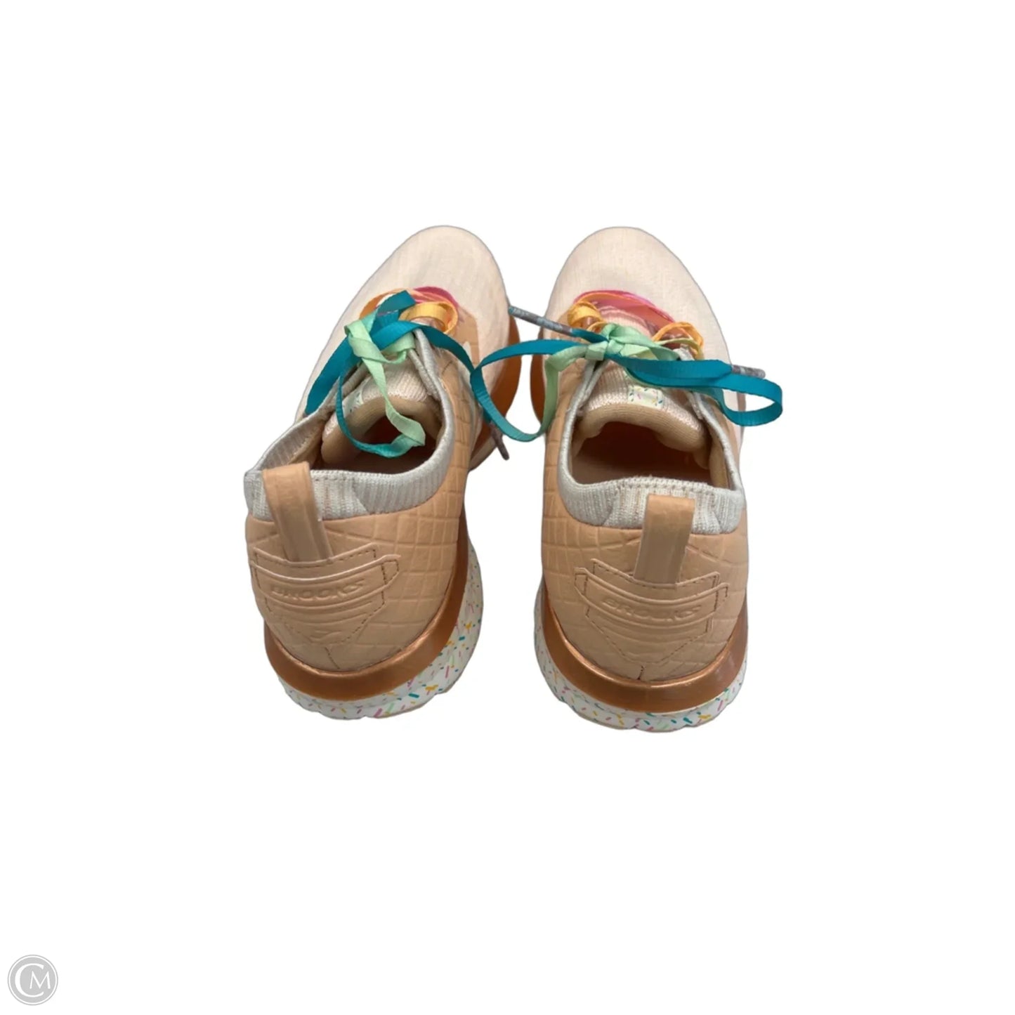 Shoes Athletic By Brooks In Tan, Size: 7.5