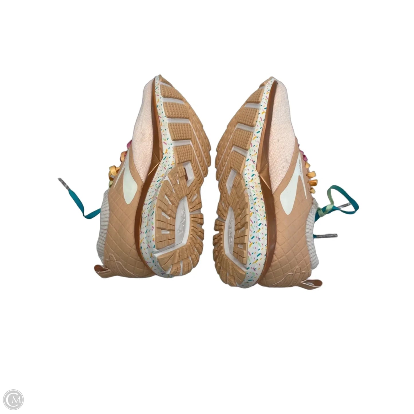 Shoes Athletic By Brooks In Tan, Size: 7.5