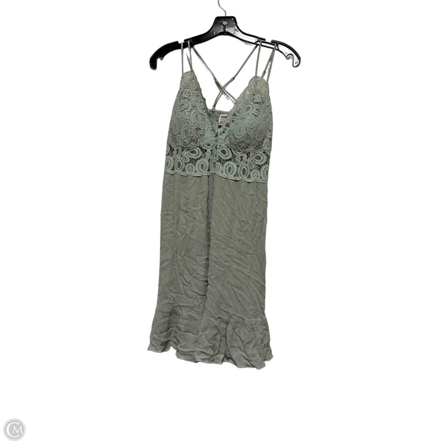 Dress Casual Short By Pink In Green, Size: Xl