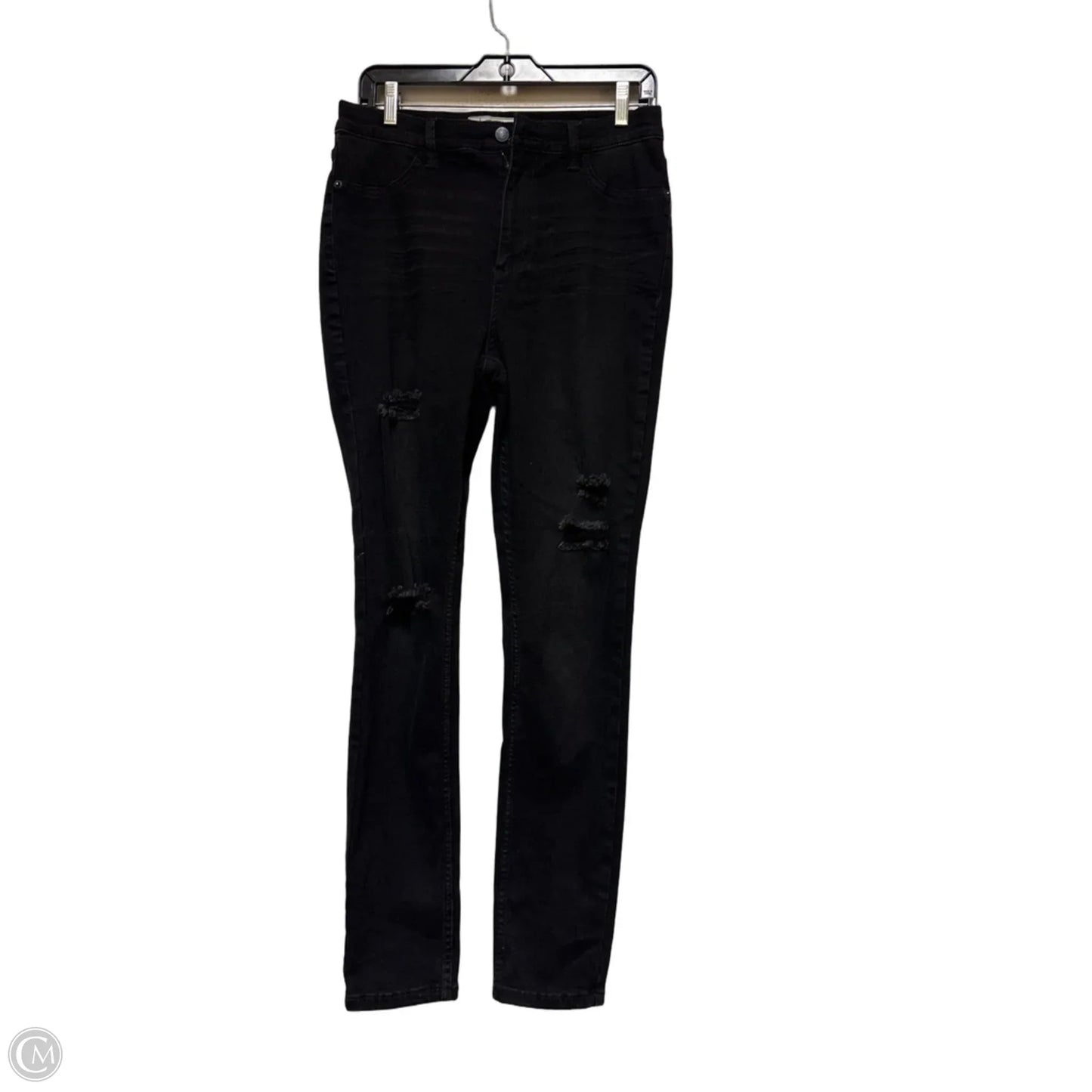 Jeans Skinny By Free People In Black, Size: 8