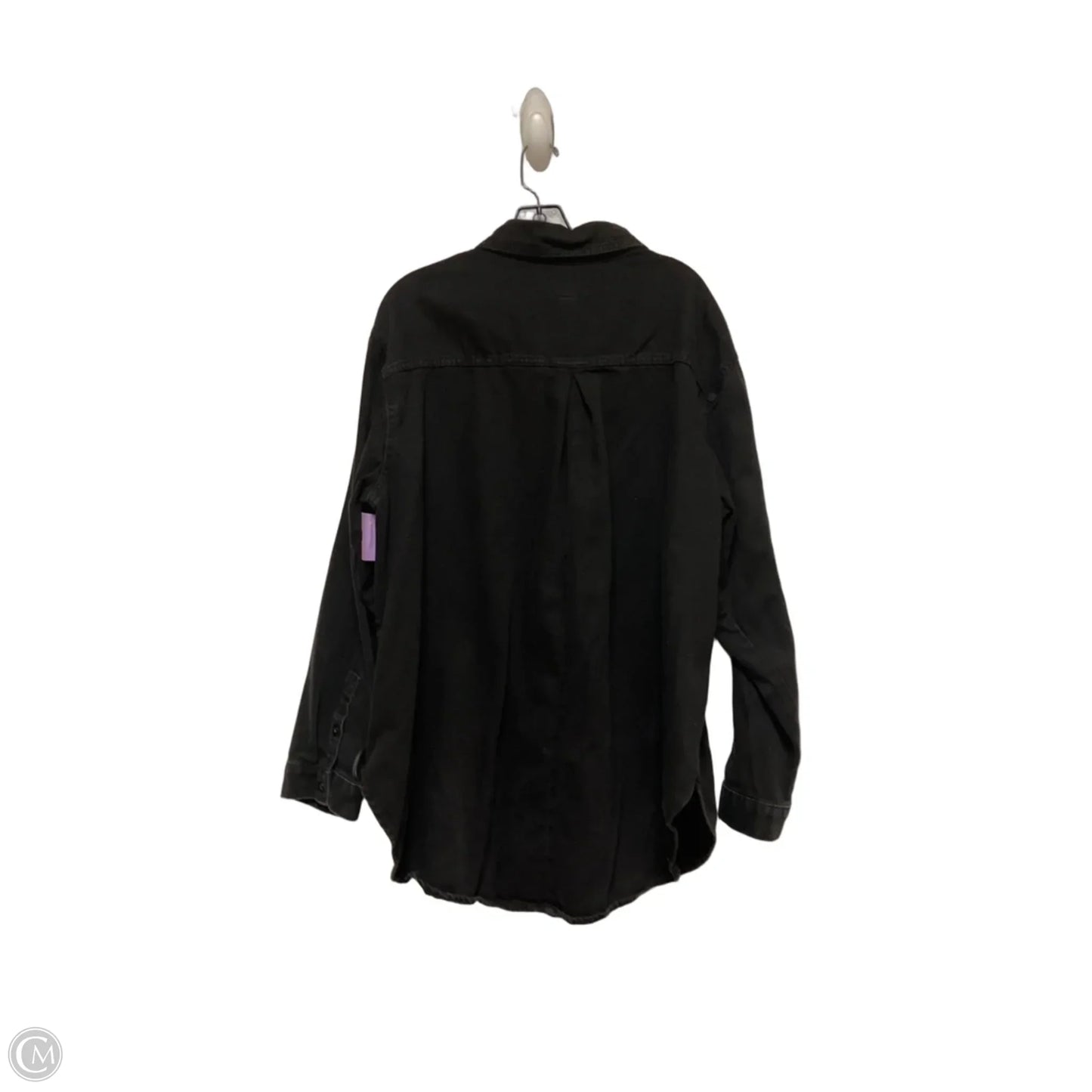 Jacket Denim By Ava & Viv In Black Denim, Size: 2x