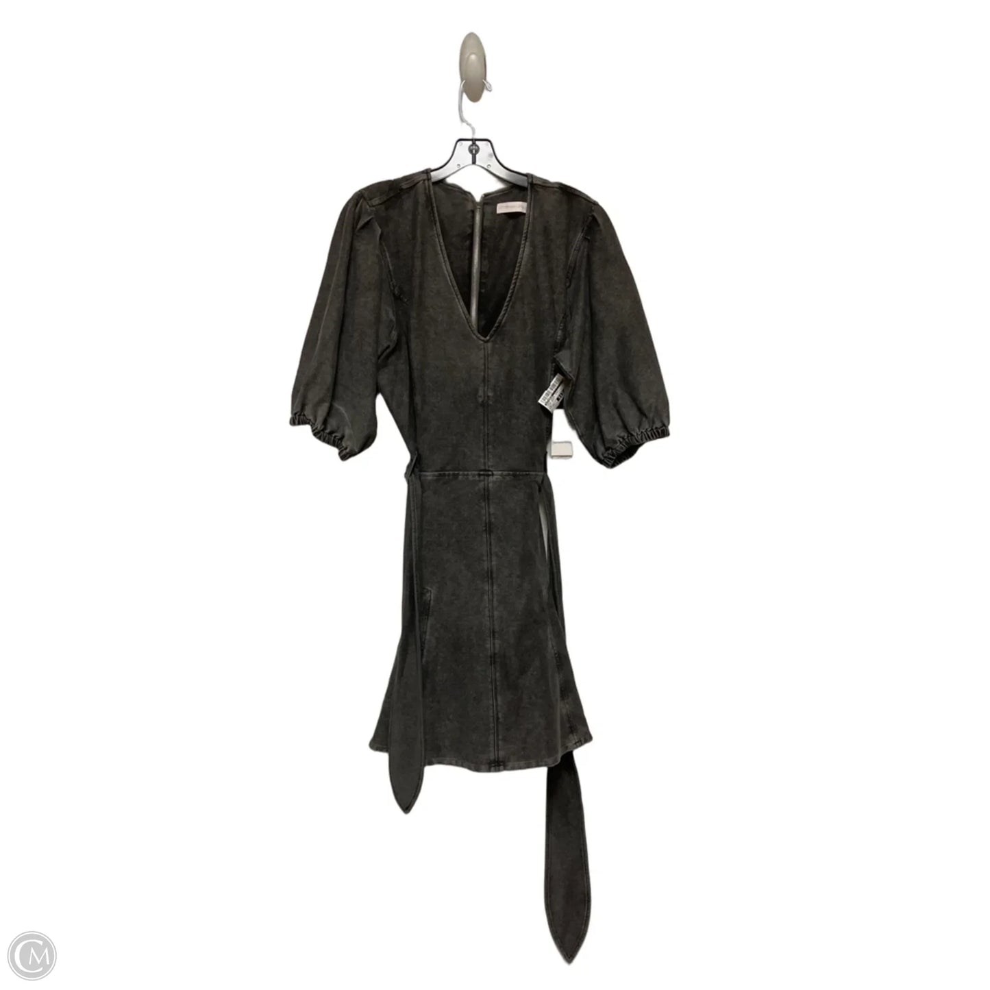 Dress Casual Short By Kittenish In Black Denim, Size: Xxl
