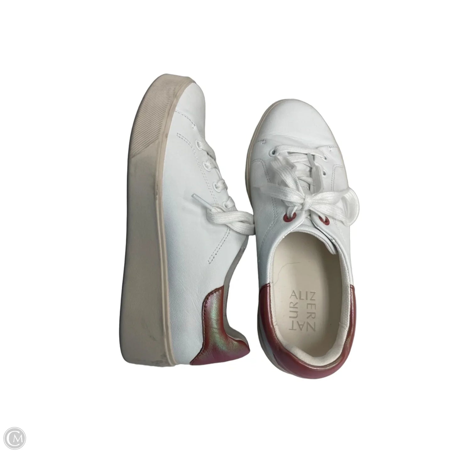 Shoes Sneakers By Naturalizer In Pink & White, Size: 6