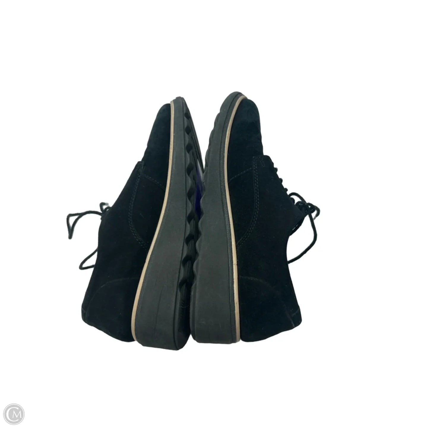 Shoes Flats By Clarks In Black, Size: 6.5