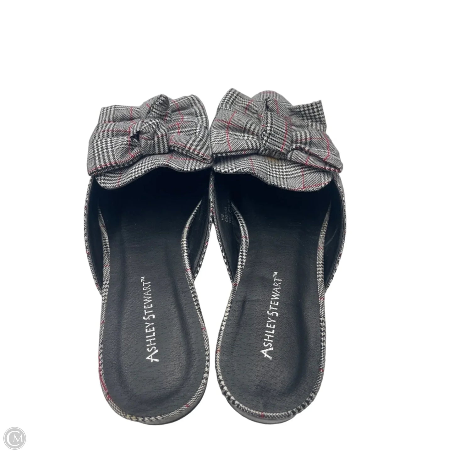 Shoes Flats By Ashley Stewart In Plaid Pattern, Size: 10