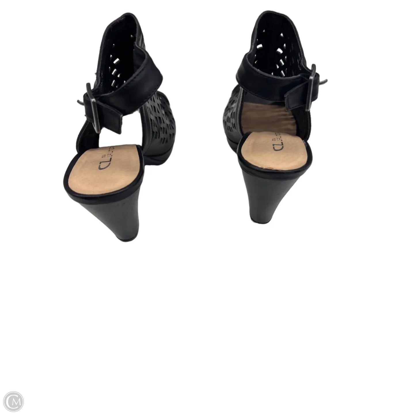 Sandals Heels Block By Chinese Laundry In Black, Size: 10