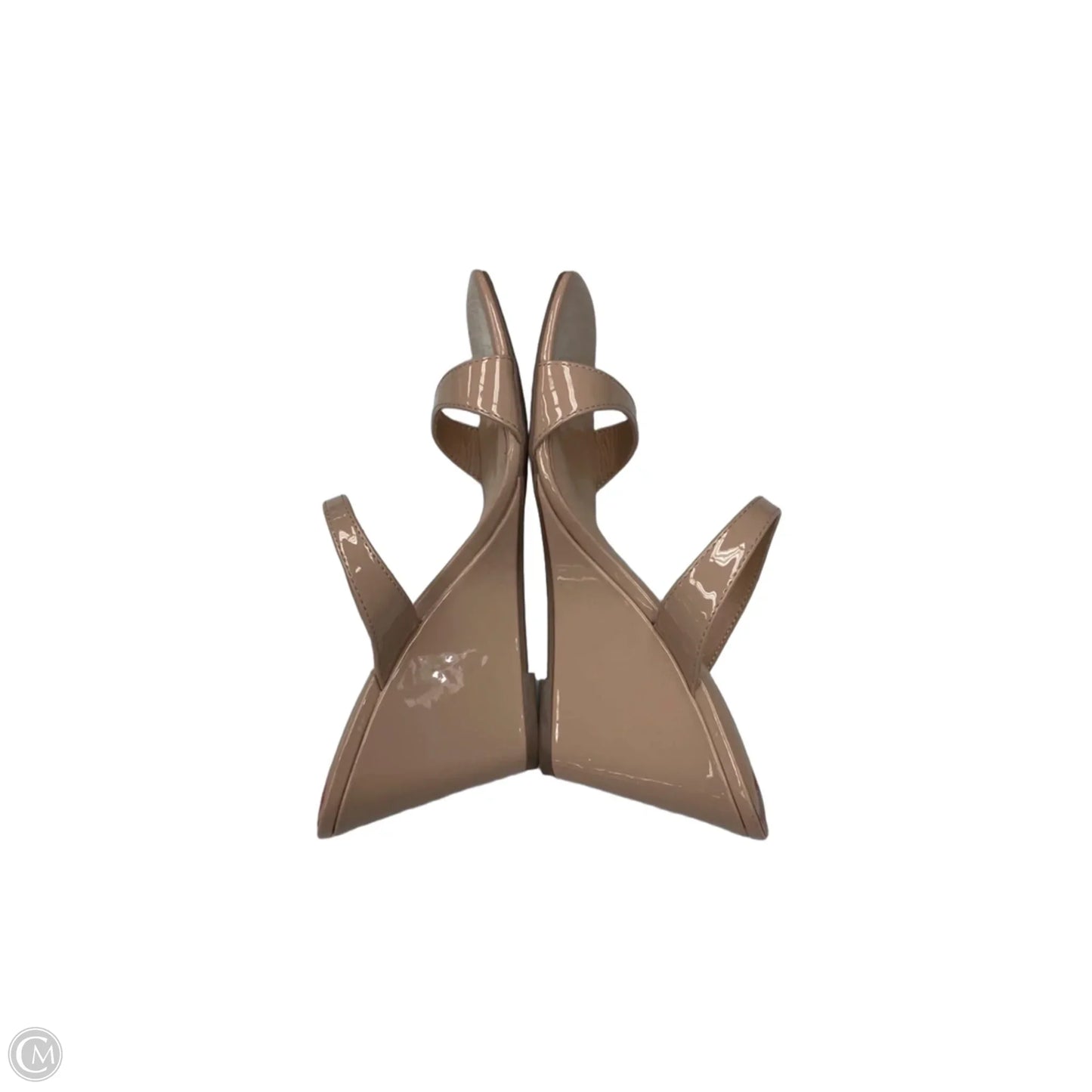 Sandals Heels Wedge By Sincerely Jules In Tan, Size: 10