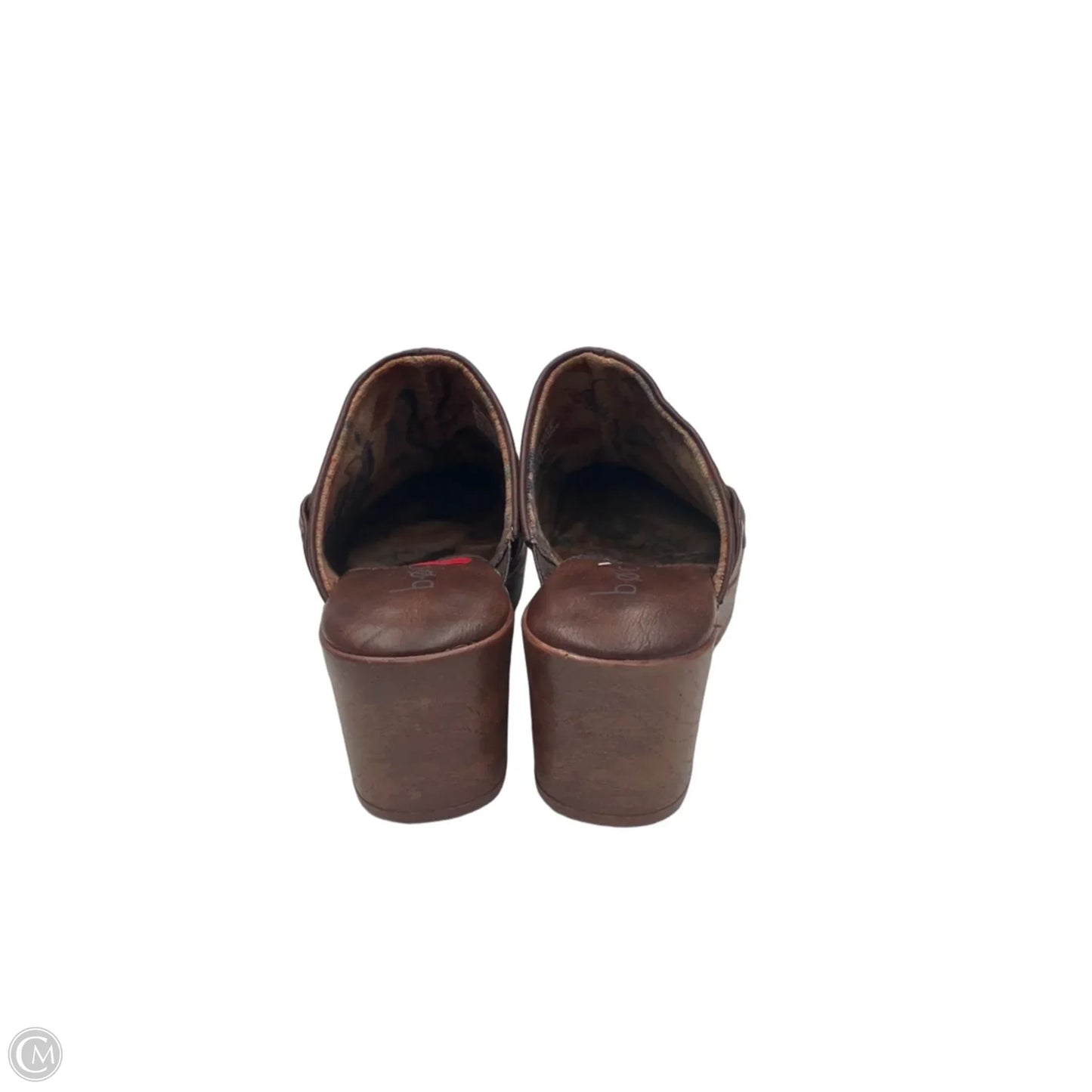 Shoes Heels Block By Boc In Brown, Size: 6