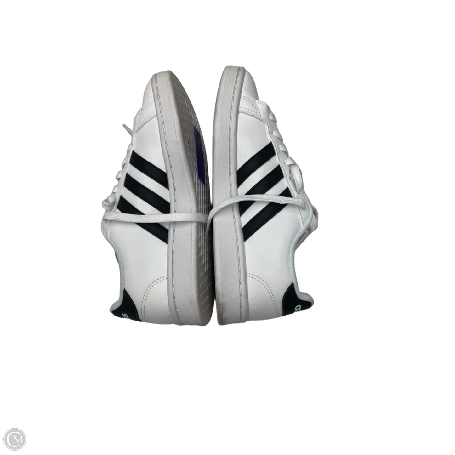 Shoes Sneakers By Adidas In Black & White, Size: 6.5