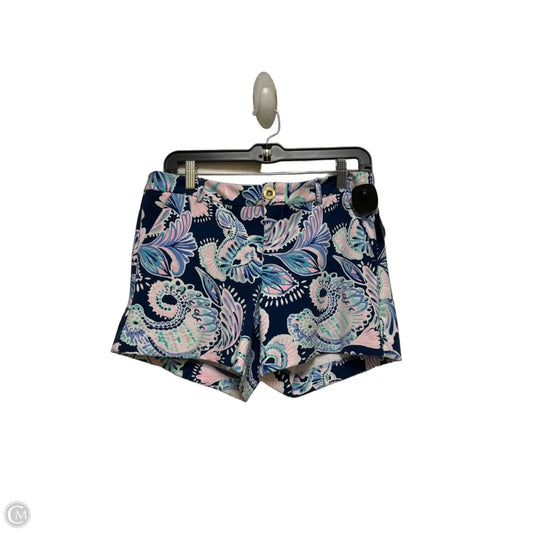 Shorts Designer By Lilly Pulitzer In Blue & Pink, Size: 6