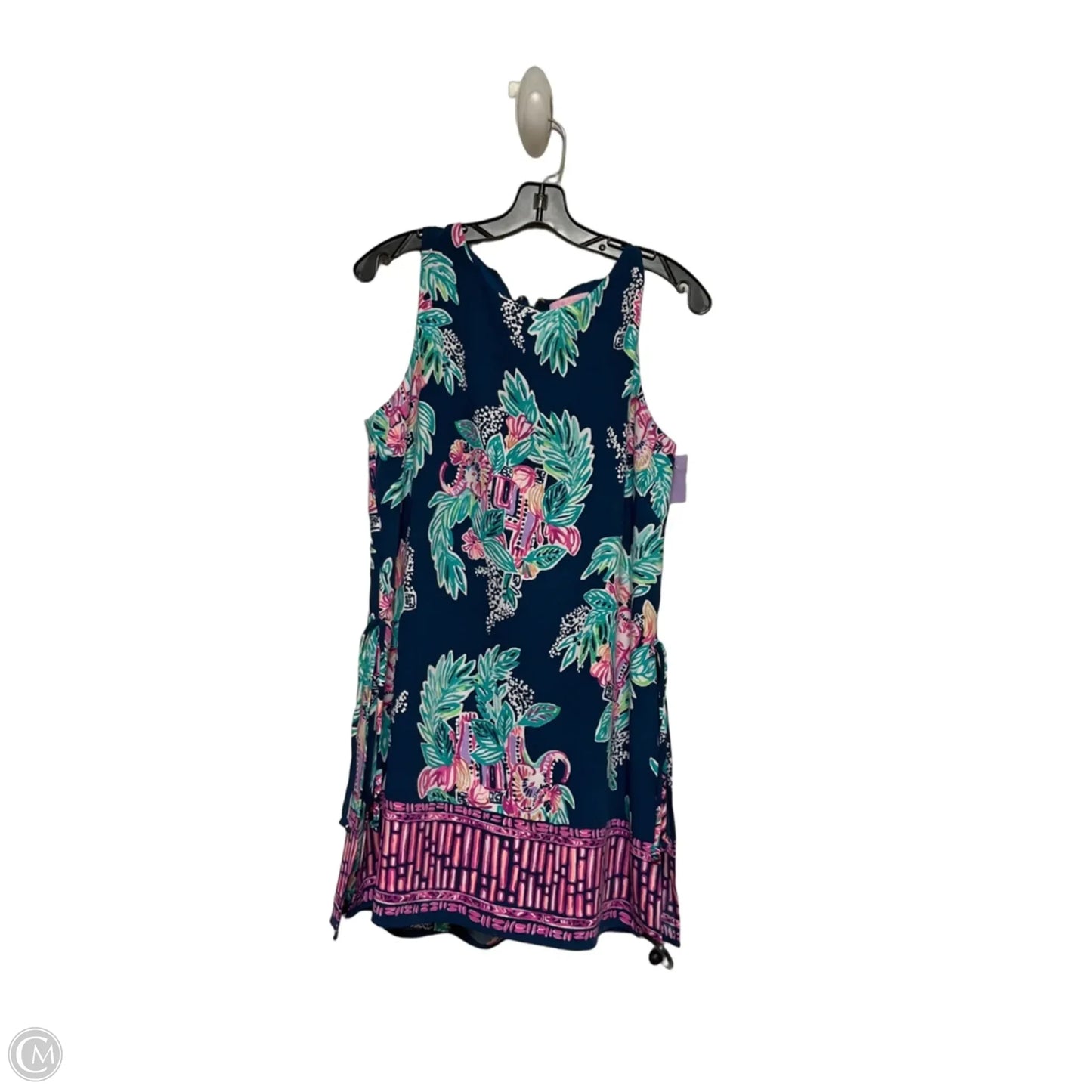 Dress Designer By Lilly Pulitzer In Blue & Pink, Size: M