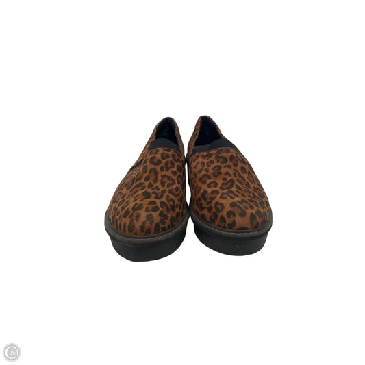 Shoes Heels Platform By Clarks In Animal Print, Size: 8.5